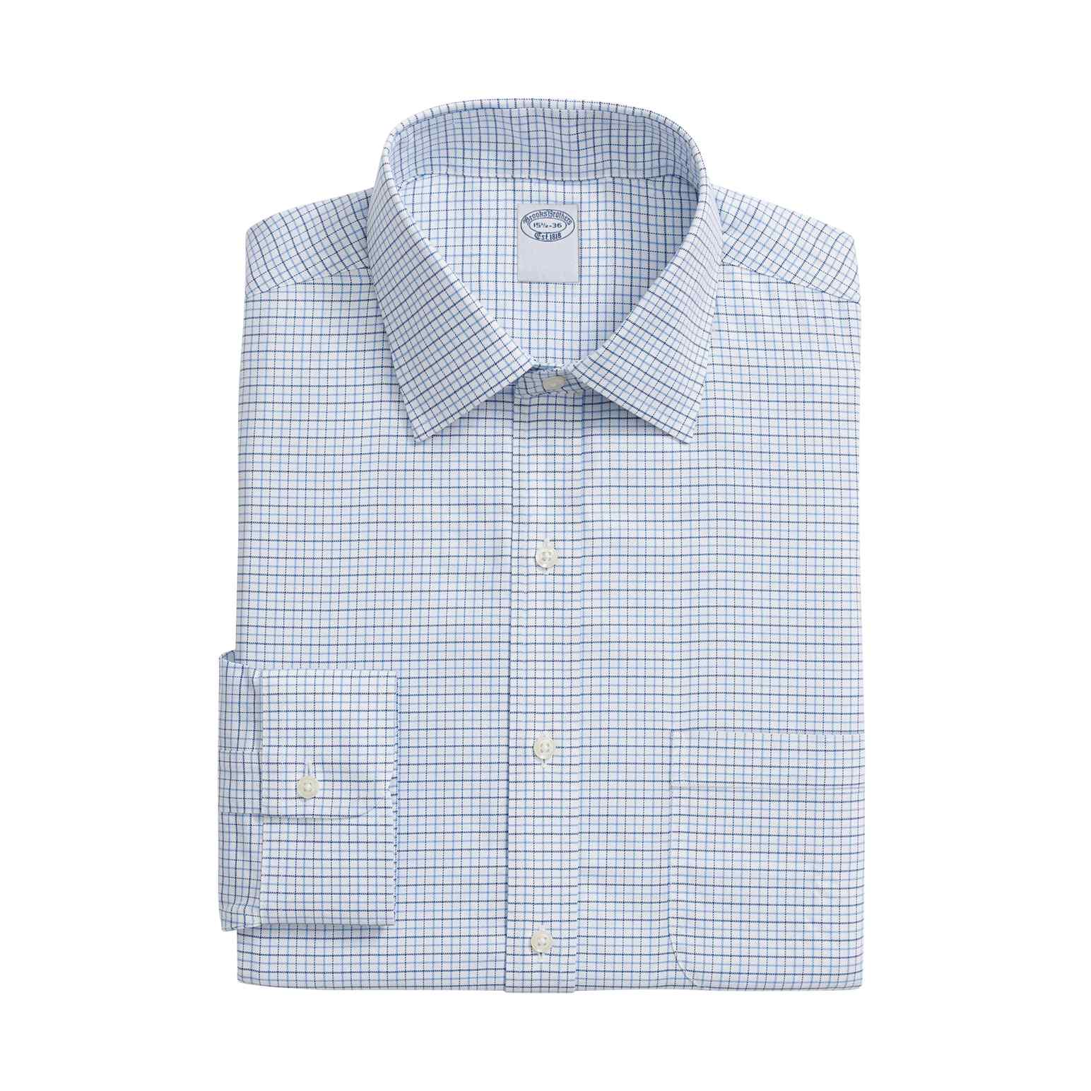 Brooks Brothers Performance Non-Iron Ainsley Collar Slim Dress Shirt